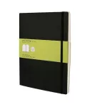 Moleskine Notesz Qp623 Puha Fekete XL Sima