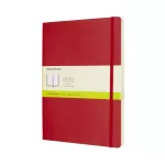 Moleskine Notesz Qp623F2 Puha Skarlát Piros XL Sima