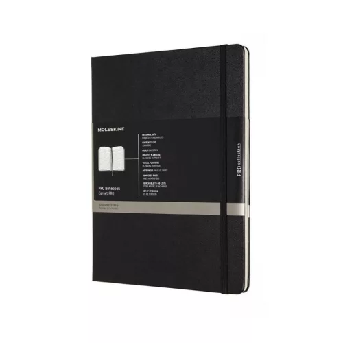 Moleskine Notesz Professional Kemény Fekete XL