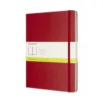 Moleskine Notesz Qp092F2 Kemény Skarlát Piros XL Sima