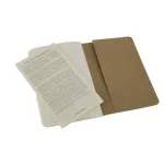Moleskine Jegyzetfüzet Cahier 3 Darab Qp411 Barna P Vonalas