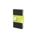 Moleskine Jegyzetfüzet Cahier 3 Darab Qp313 Fekete P Sima