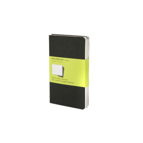 Moleskine Jegyzetfüzet Cahier 3 Darab Qp313 Fekete P Sima
