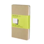 Moleskine Jegyzetfüzet Cahier 3 Darab Qp413 Barna P Sima