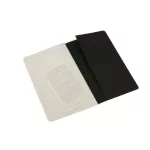 Moleskine Jegyzetfüzet Cahier 3 Darab Qp318 Fekete L Sima