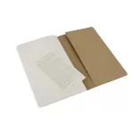 Moleskine Jegyzetfüzet Cahier 3 Darab Qp418 Barna L Sima