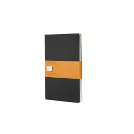   Moleskine Jegyzetfüzet Cahier 3 Darab Qp316 Fekete L Vonalas