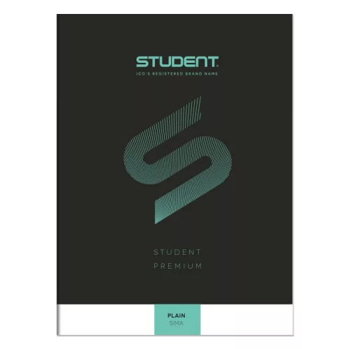 Ico Student Prémium Fekete Füzet Sima 32 Lap A/4