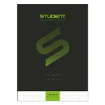Ico Student Prémium Fekete Füzet Kockás 32 Lap A/4