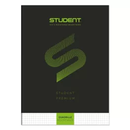 Ico Student Prémium Fekete Füzet Kockás 32 Lap A/4