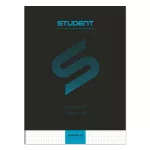 Ico Student Prémium Fekete Füzet Kockás 32 Lap A/4