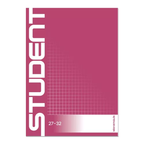 Ico Student Füzet Négyzethálós 32 Lap A/5
