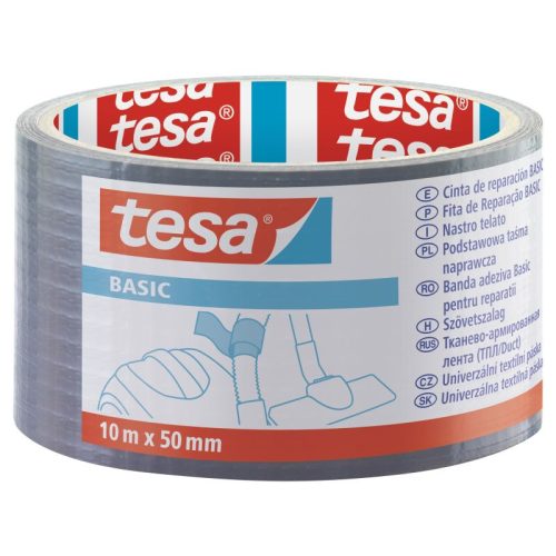 Tesa Basic 58586 Szövetszalag Szürke 10Mx50 gramm