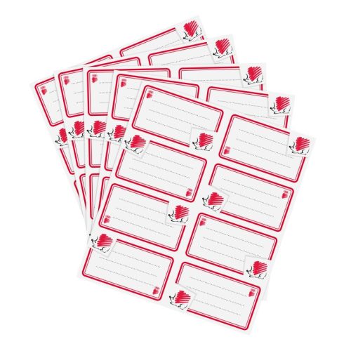 Ico Süni Füzetcímke 40 Darab/Csomag