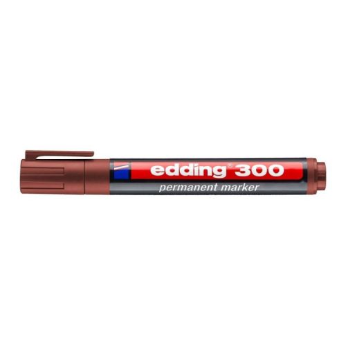 Edding 300 Permanent Marker Barna D10