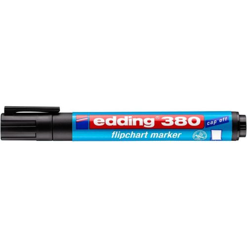 Edding 380 Flipchart Marker Fekete D10