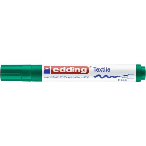 Edding 4500 Cr T-Shirt Textilmarker Zöld 004 D10