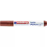 Edding 4500 Cr T-Shirt Textilmarker Barna 007 D10