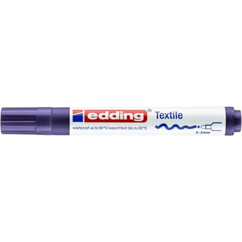 Edding 4500 Cr T-Shirt Textilmarker Lila 008 D10