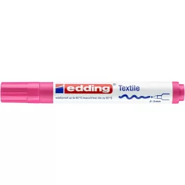 Edding 4500 Cr T-Shirt Textilmarker Neon Rózsaszín 069 D10