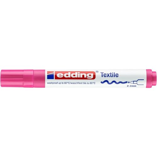 Edding 4500 Cr T-Shirt Textilmarker Neon Rózsaszín 069 D10