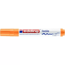   Edding 4500 Cr T-Shirt Textilmarker Neon Narancssárga 066 D10