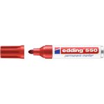 Edding 550 Permanent Marker Piros D10