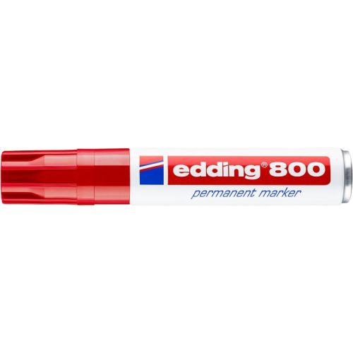 Edding 800 Permanent Marker Piros D10