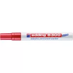 Edding 8300 Ipari Permanent Marker Piros D10