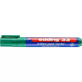 Edding 33 Permanent Pigment Marker Zöld D10