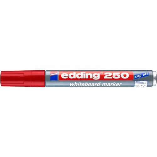 Edding 250 Táblamarker Piros D10