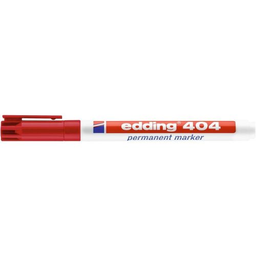 Edding 404 Permanent Marker Piros D10
