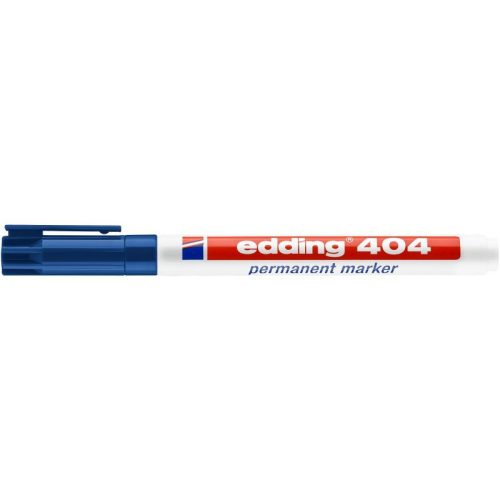 Edding 404 Permanent Marker Kék D10
