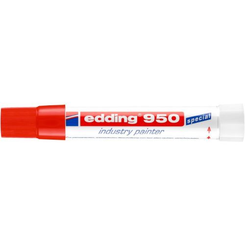 Edding 950 Permanent Jelölő Marker Piros D10