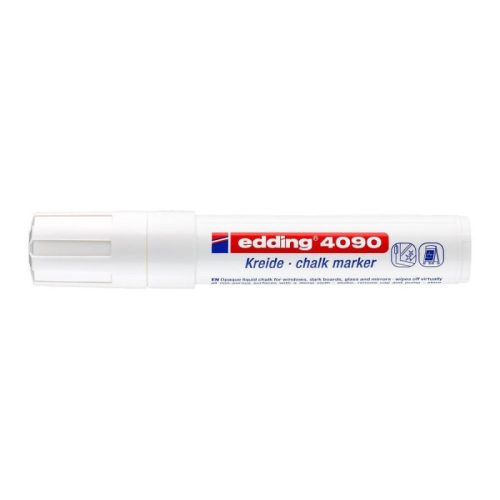 Edding 4090 Folyékony Krétamarker Fehér D5