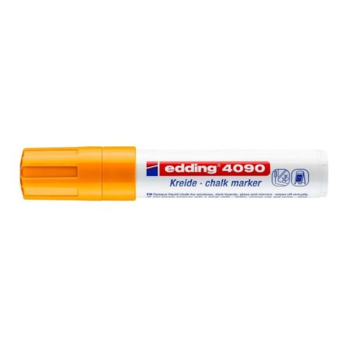 Edding 4090 Folyékony Krétamarker Neon Narancssárga D5