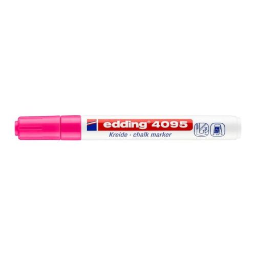 Edding 4095 Folyékony Krétamarker Neon Rózsaszín D10