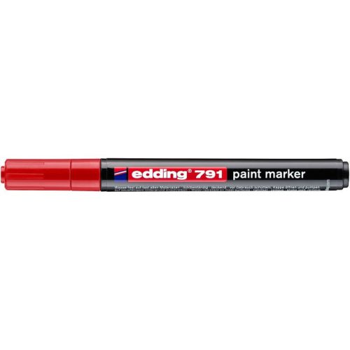 Edding 791 Lakkmarker Piros D10