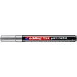 Edding 791 Lakkmarker Ezüst D10