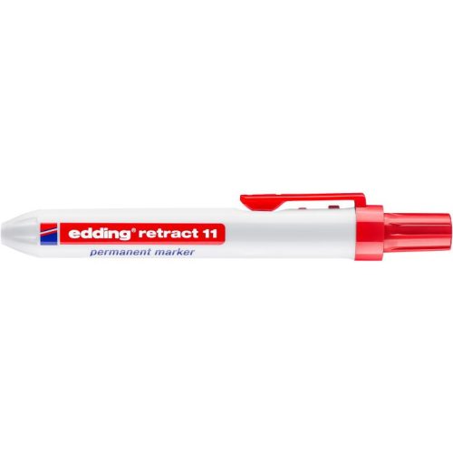 Edding Retract 11 Permanent Marker Piros D10