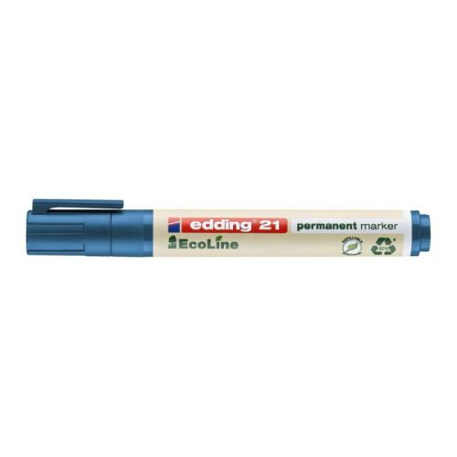 Edding 21 Ecoline Permanent Marker Kék D10