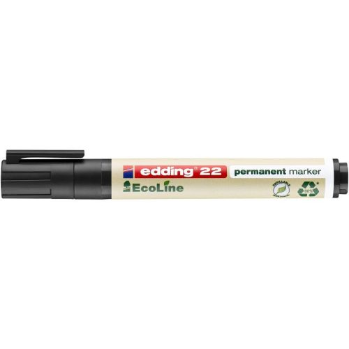 Edding 22 Ecoline Permanent Marker Fekete D10