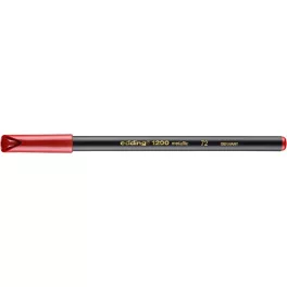 Edding 1200 Metallic Rostirón Piros 072 D10