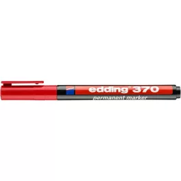 Edding 370 Permanent Marker Piros D10