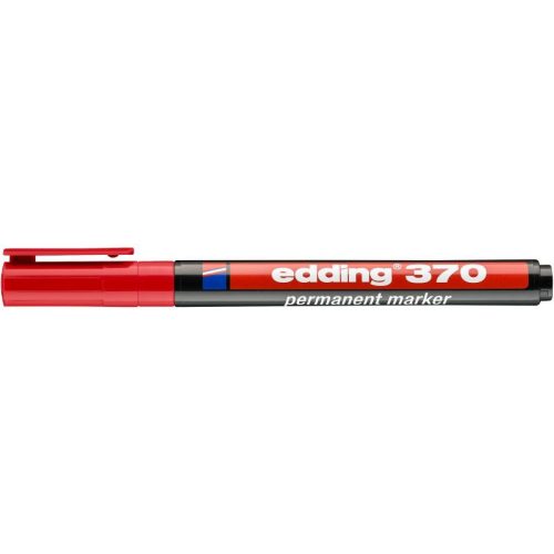 Edding 370 Permanent Marker Piros D10