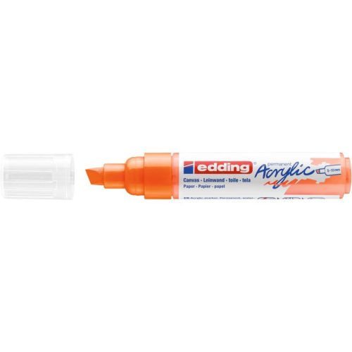 Edding 5000 Akril Marker B 5-10 mm Neon Orange 066 D5