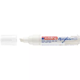 Edding 5000 Akril Marker B 5-10 mm Traffic White 922 D5