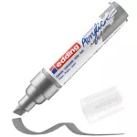 Edding 5000 Akril Marker B 5-10 mm Rich Silver 923 D5