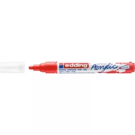 Edding 5100 Akril Marker M 2-3 mm Traffic Red 902 D10