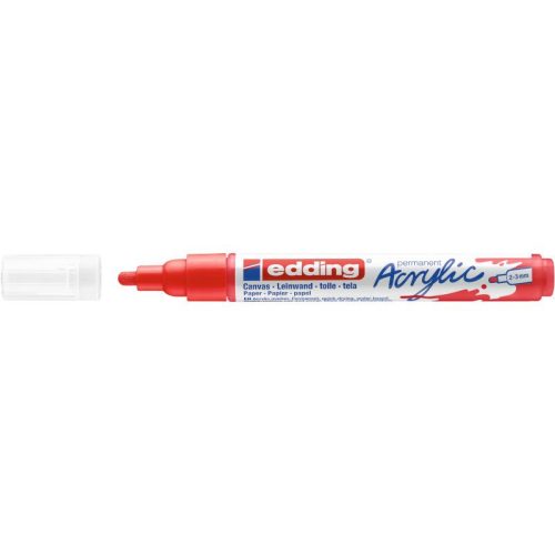 Edding 5100 Akril Marker M 2-3 mm Traffic Red 902 D10